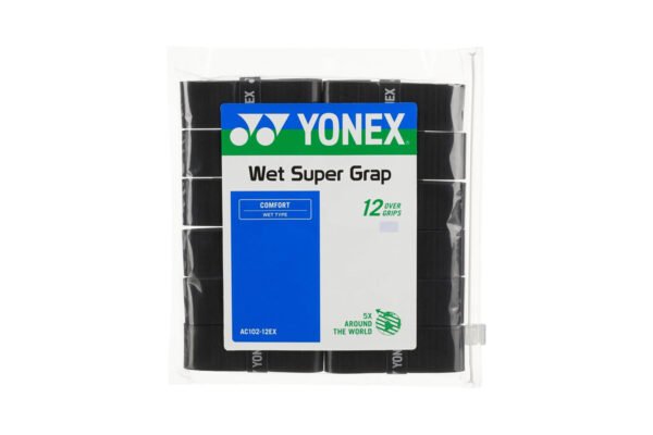 Grip YONEX AC102-12, (12 komada) crna