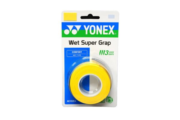 Grip YONEX AC 102EX, žuta, (3 komada)