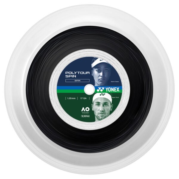 Žica za tenis YONEX POLYTOUR SPIN 1,25mm, 200m