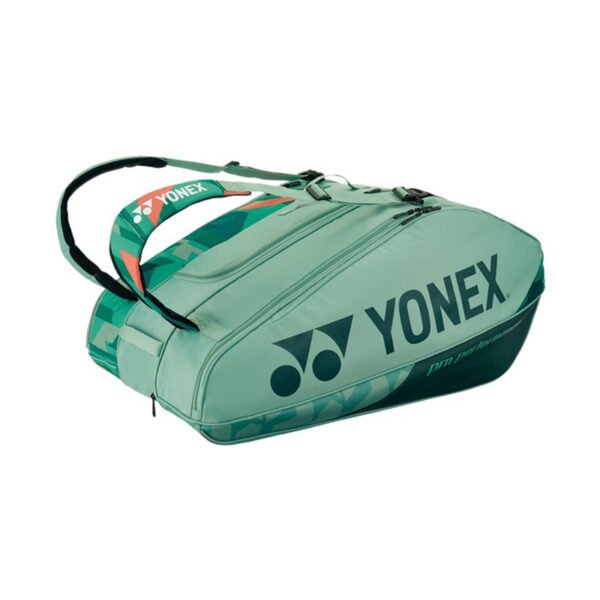 Torba za tenis YONEX PRO (12 reketa) maslinasto zelena