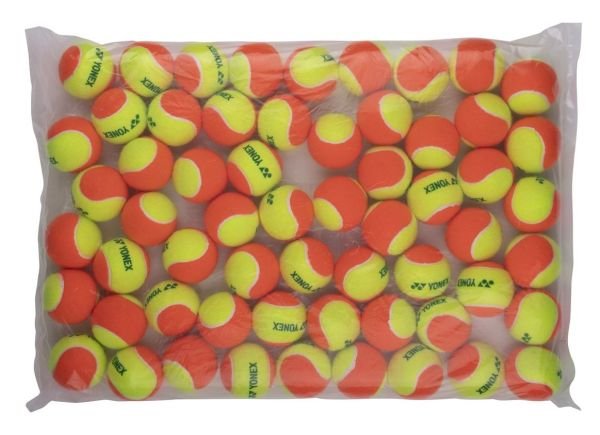 Loptice za tenis za djecu YONEX Stage 2 (60 kom) nerandžasta