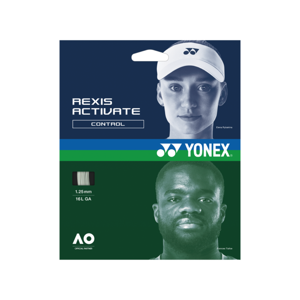 Žica za tenis REXIS ACTIVATE, 1.25, 12m, bijela