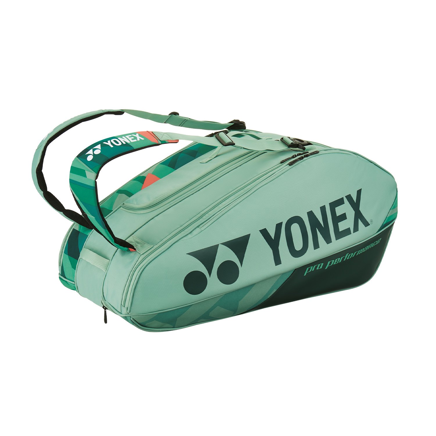 Torba za tenis YONEX PRO (9 reketa) maslinasto zelena