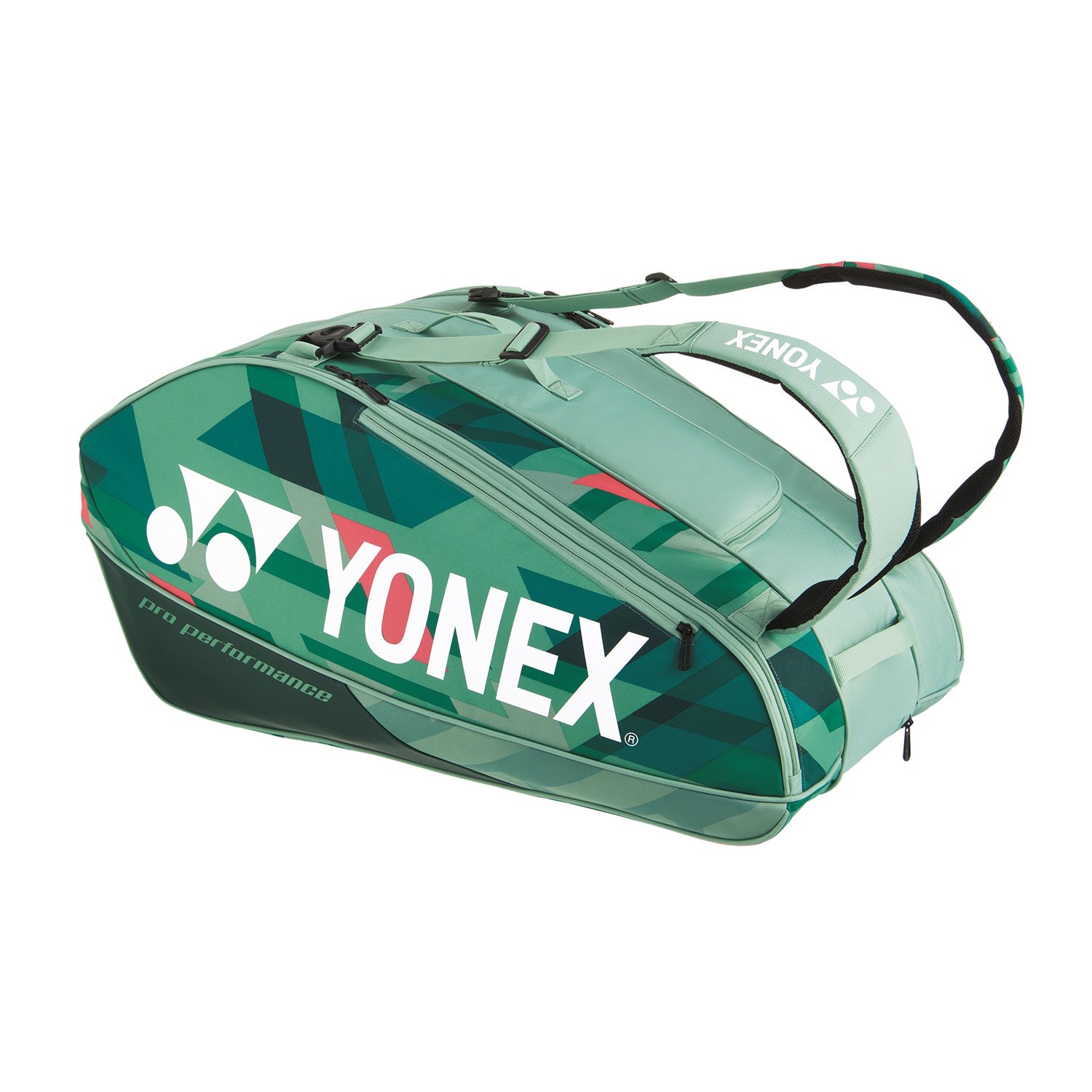 Torba za tenis YONEX PRO (9 reketa) maslinasto zelena