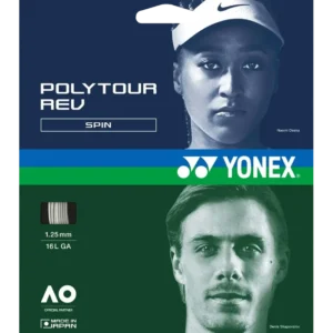 Žica za tenis YONEX POLYTOUR REV 1,25mm, 12m, bijela