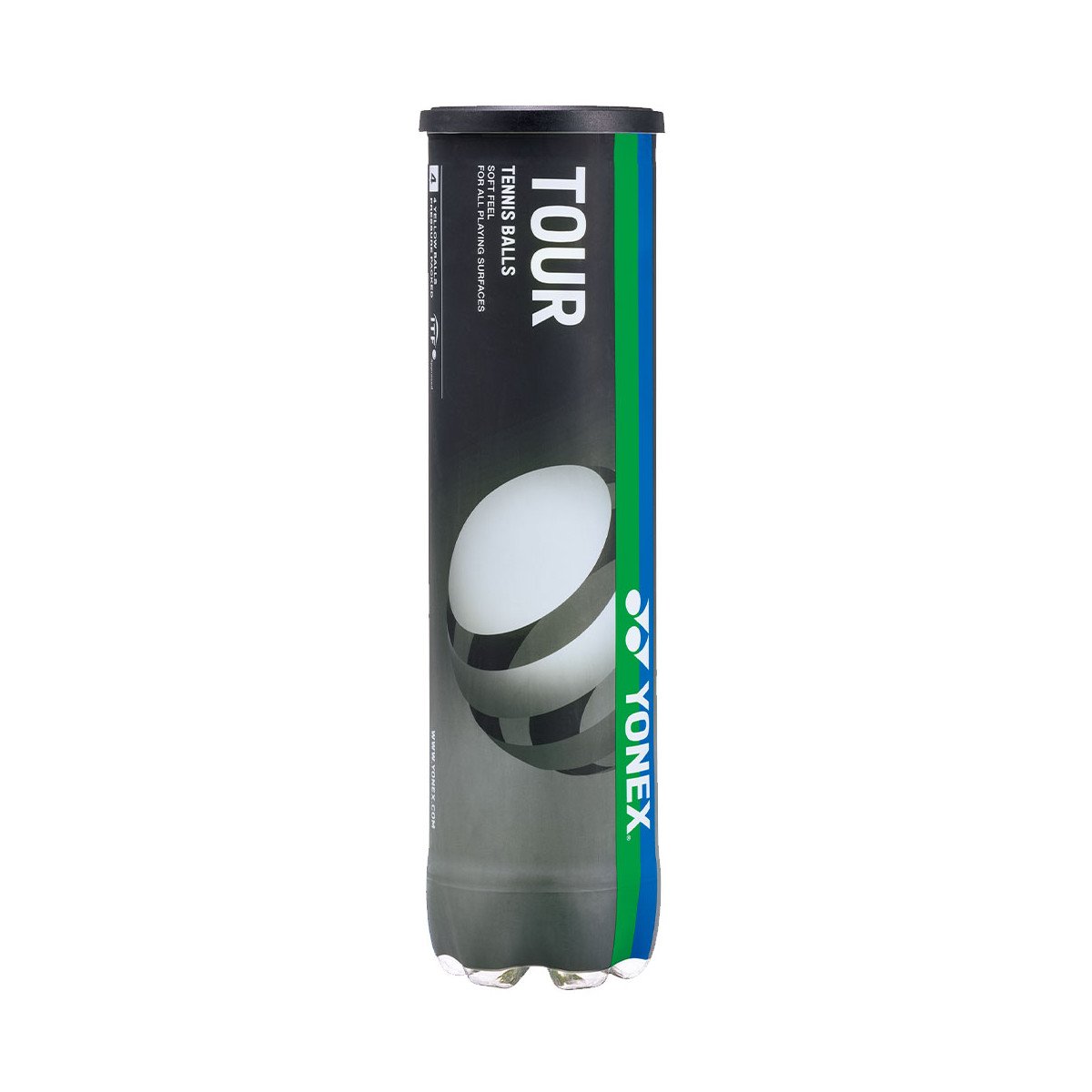 YONEX loptice za tenis TOUR 1/4